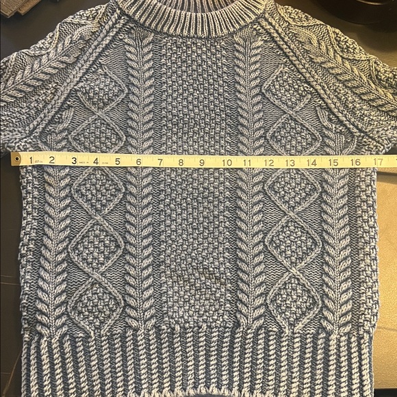 LL Bean Signature Cotton Fisherman Sweater - Picture 4 of 8